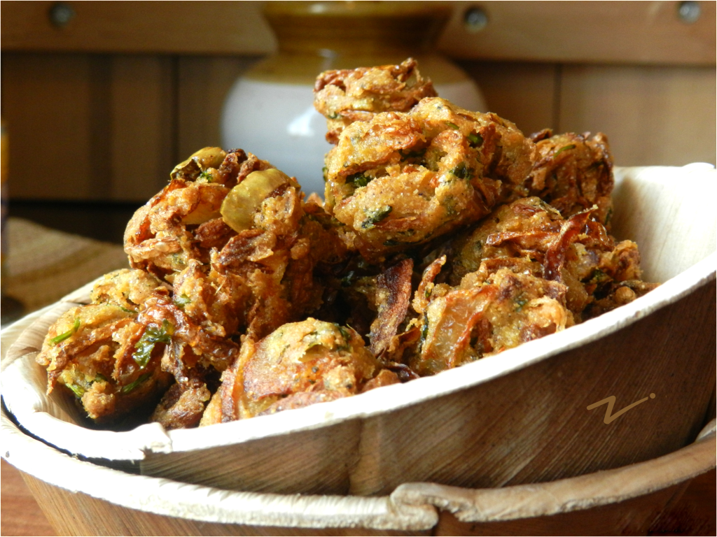 bajra onion pakora 1