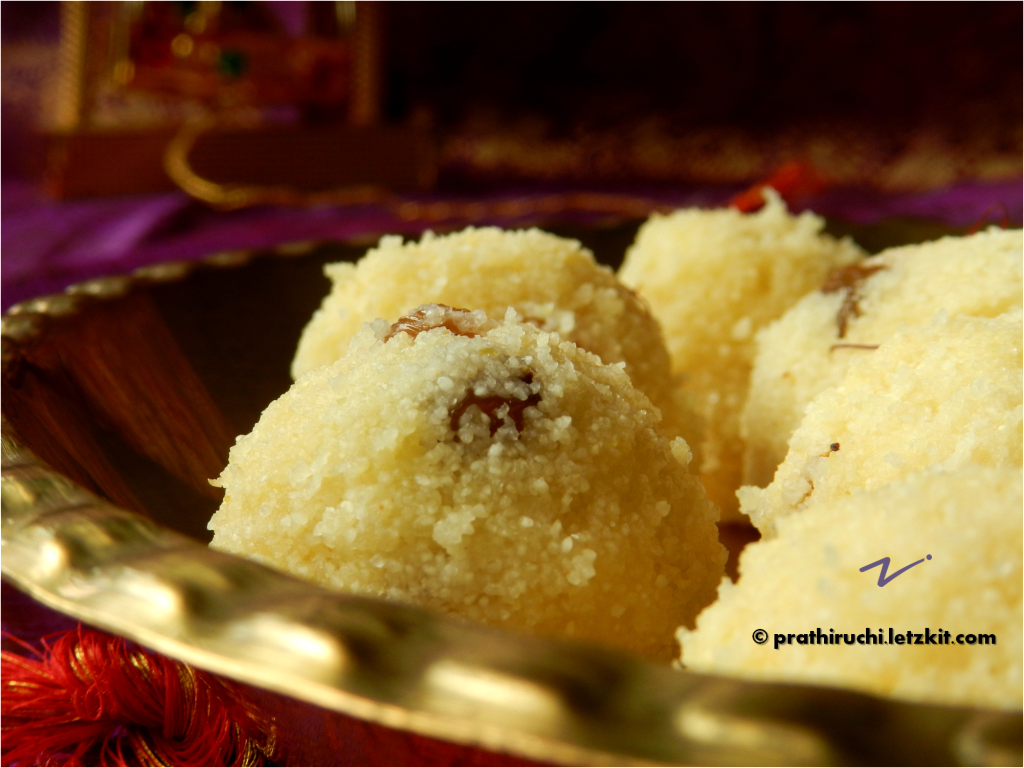 rava laddoo 1